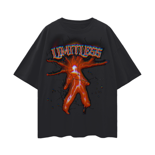 Infinite Crimson - Drop Shoulder T-Shirt