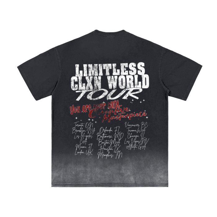 Limitless Collection World Tour - T-shirt