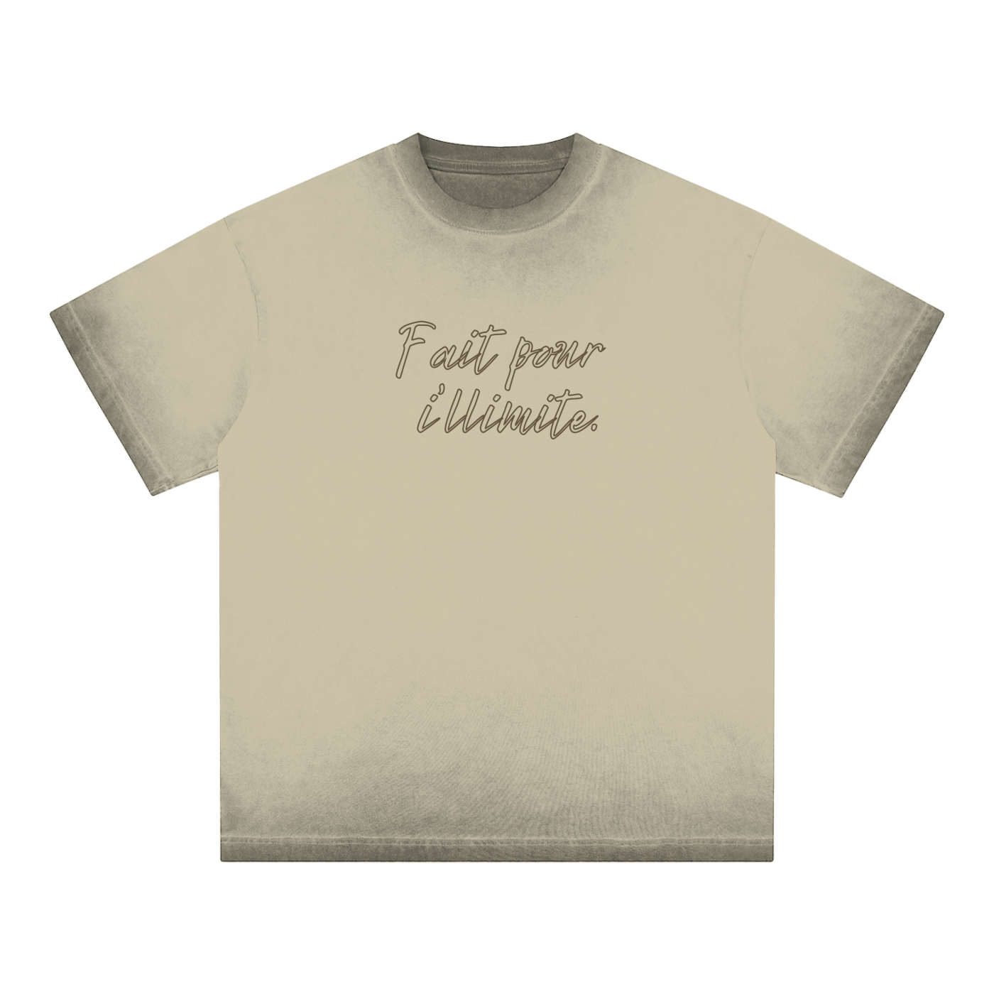 Fait Pour I'llimite Reverse Dyed T-shirt