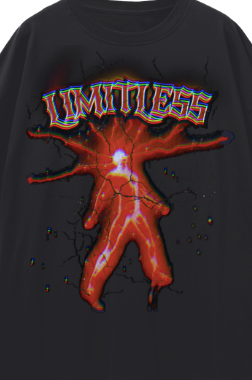 Infinite Crimson - Drop Shoulder T-Shirt
