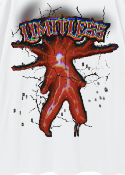 Infinite Crimson - Drop Shoulder T-shirt