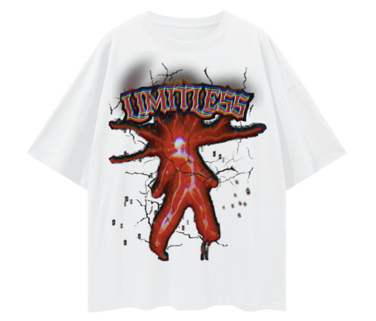 Infinite Crimson - Drop Shoulder T-shirt