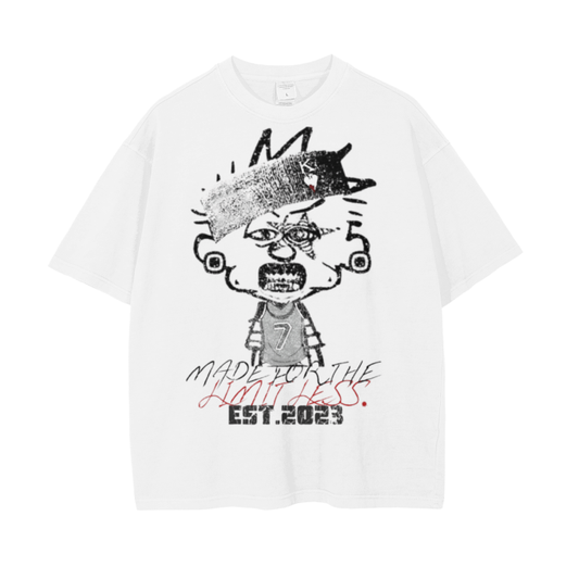 Limitless Attitude - Drop shoulder T shirt