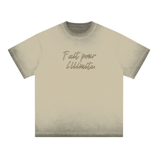 Fait Pour I'llimite Reverse Dyed T-shirt