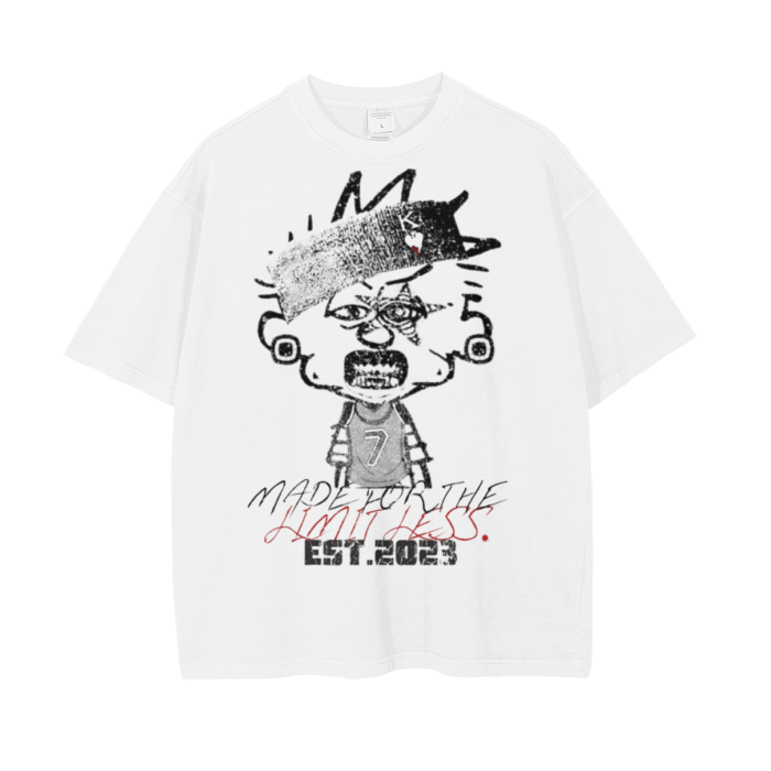 Limitless Attitude - Drop shoulder T shirt