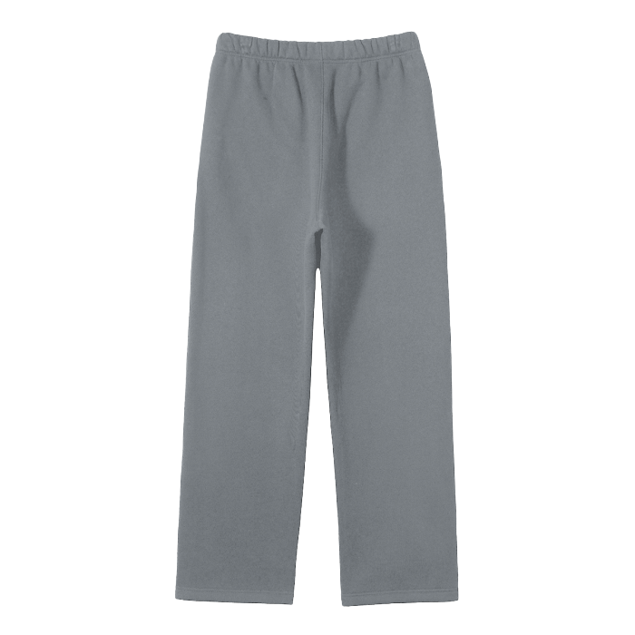 Limitless Collection Fleece Straight Leg Pants - Gray